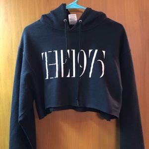 The 1975 Cropped Hoodie